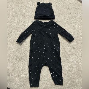Baby Gap sleeper and hat